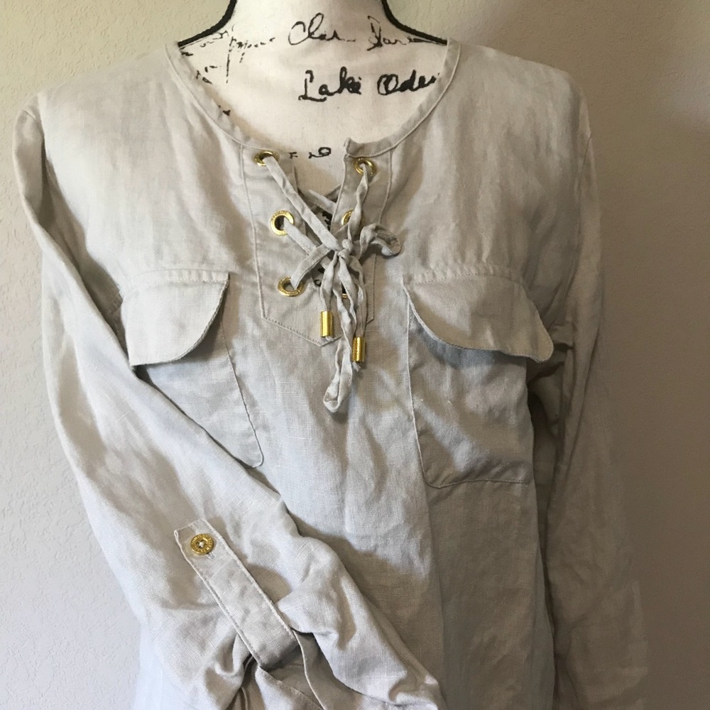 Ellen Tracy Boho Top